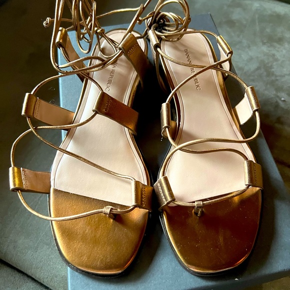 Banana Republic gladiator sandals size 6. Never worn. - Picture 4 of 4